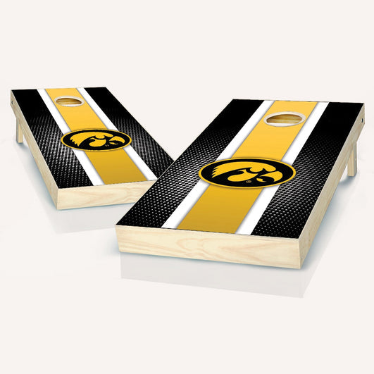 Kansas City Chiefs Alternating Wood Look Triangle Cornhole Boards - NFL