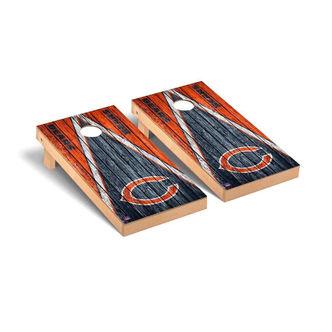 Chicago Football Cornhole Board Set (Includes 8 Bags)