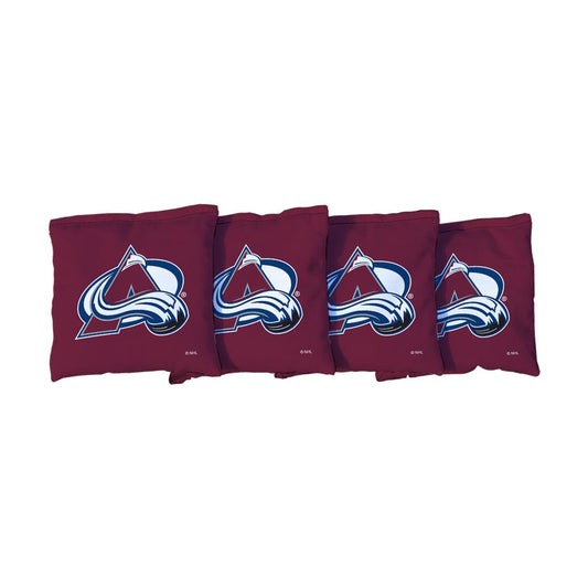 Colorado Avalanche Red Cornhole Bags