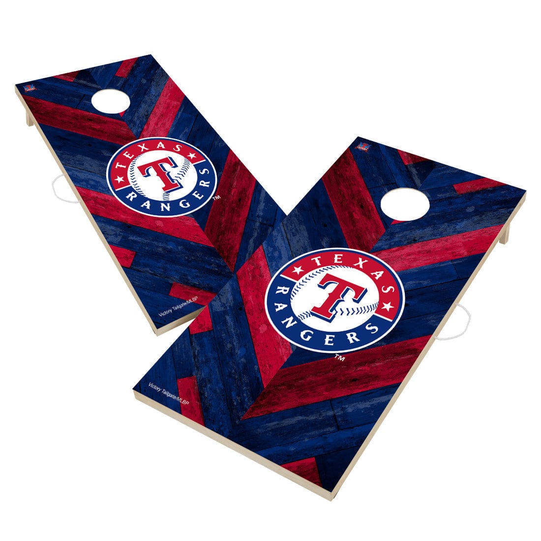 Texas Rangers Cornhole Board Set