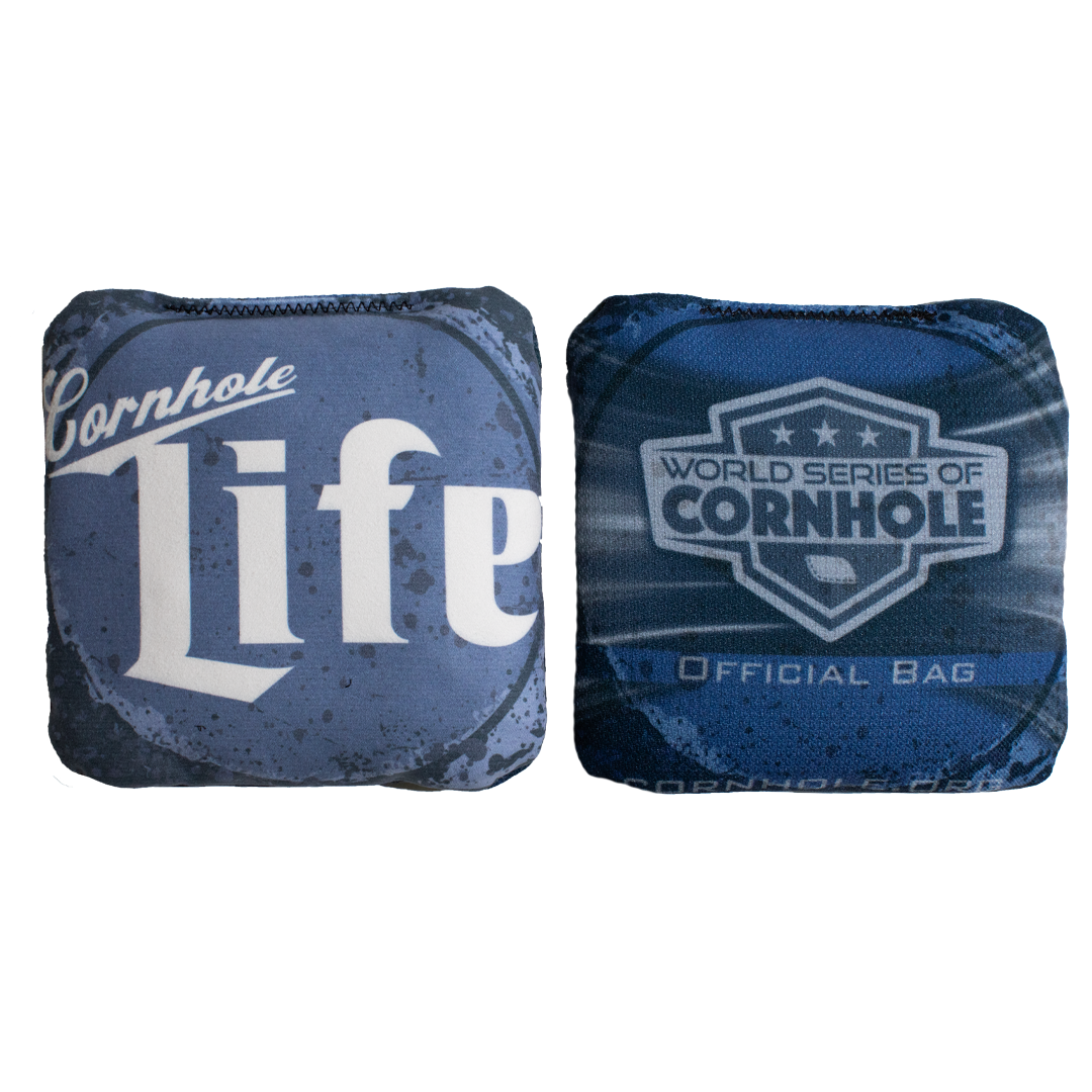 Cornhole Life Blue full image