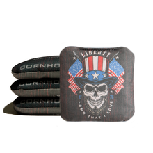 Land that I Love Black Cornhole Bags
