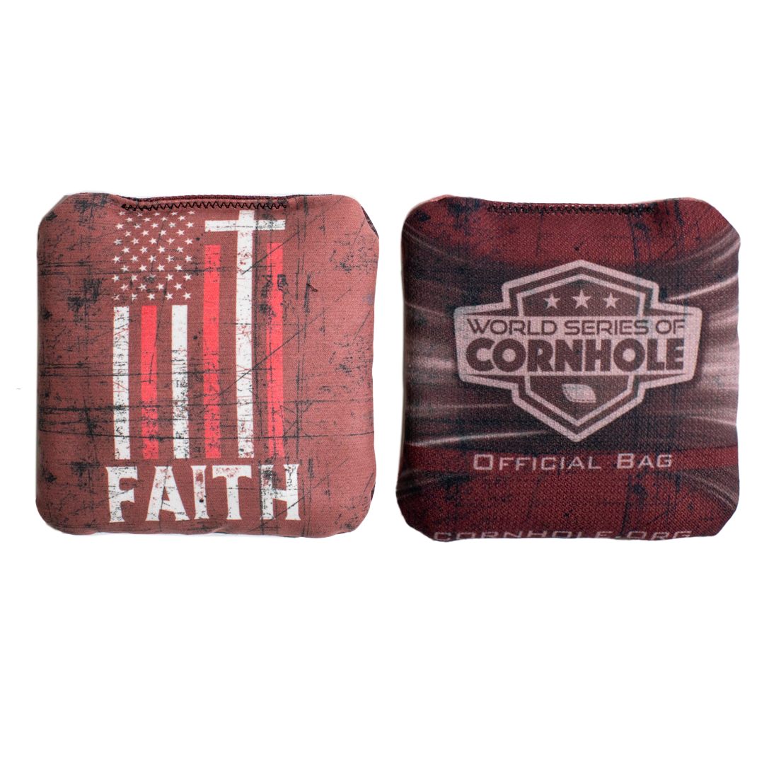 Faith Flag Red full image