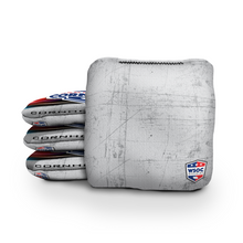 Simple Light Grey Cornhole Bags
