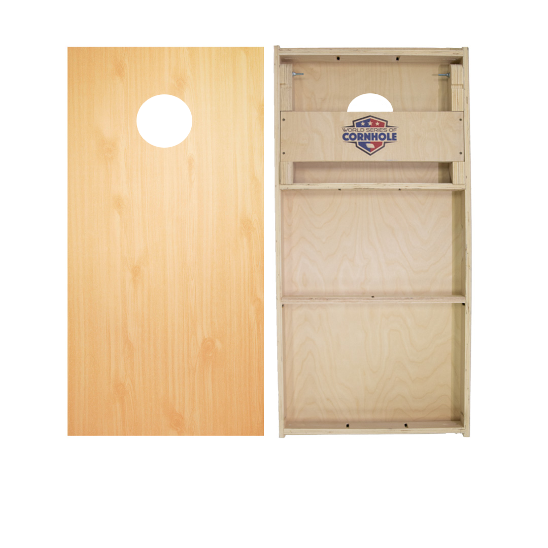 Light Wood Cornhole Boards