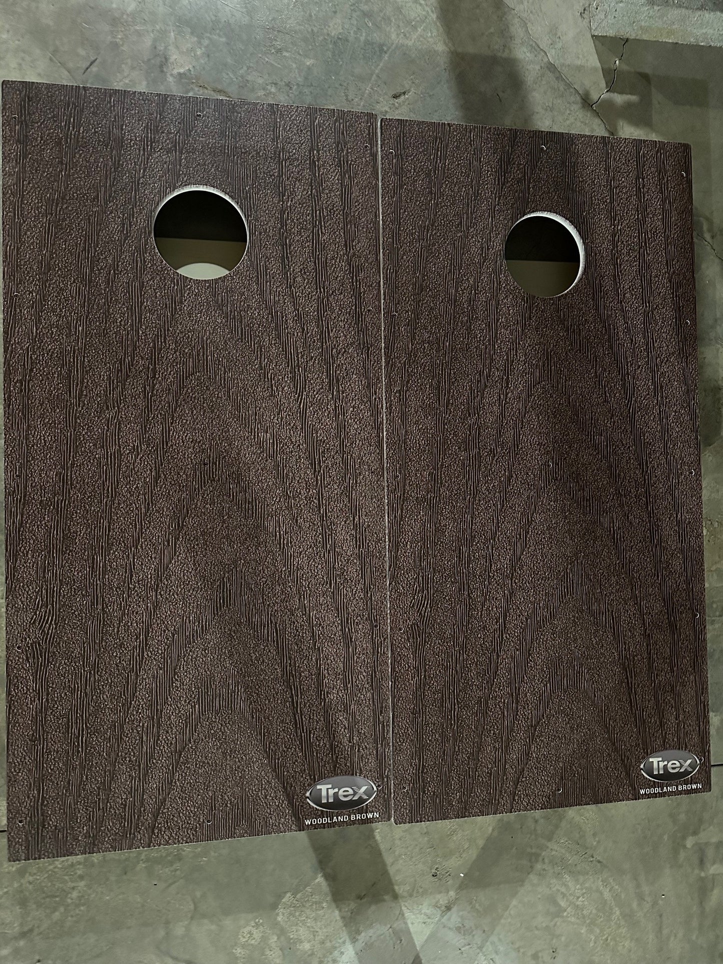 Scratch & Dent - Trex Woodland Brown All-Weather Cornhole Boards