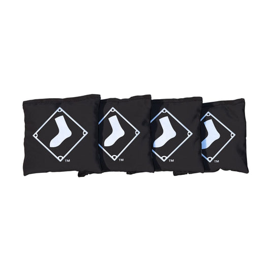 Chicago White Sox Black Cornhole Bags