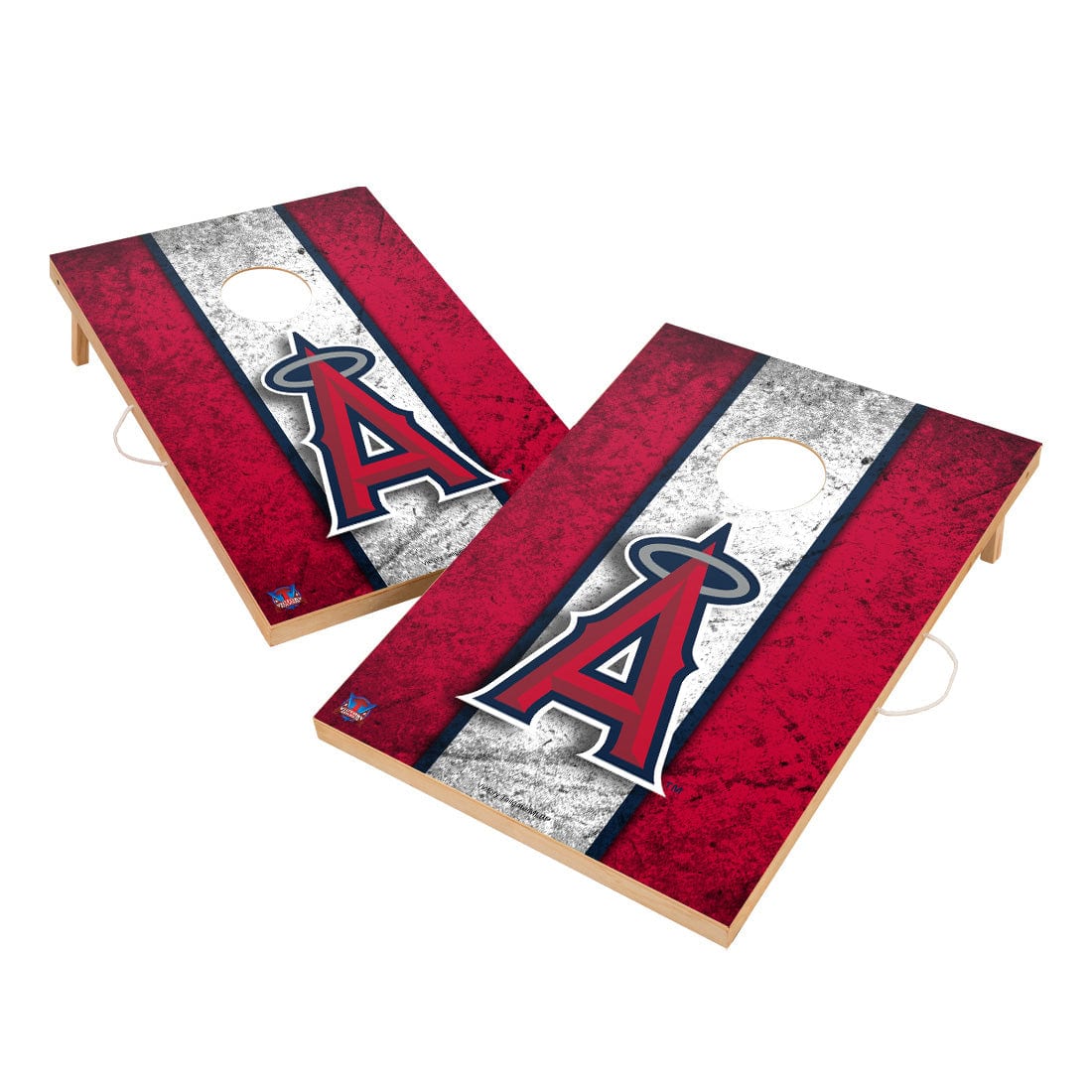 Vintage Los Angeles Angels Solid Wood 2x3 Cornhole Set – Skip's Garage