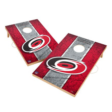 Vintage Carolina Hurricanes Solid Wood 2x3 Cornhole Set
