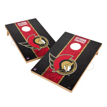 Vintage Ottawa Senators Solid Wood 2x3 Cornhole Set
