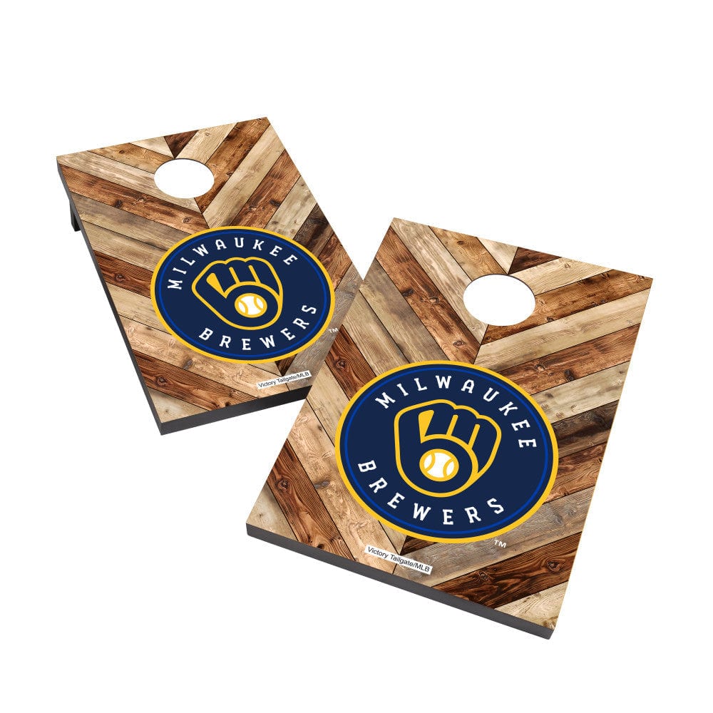 Milwaukee Brewers 2x3 Cornhole Bag Toss – Skip's Garage