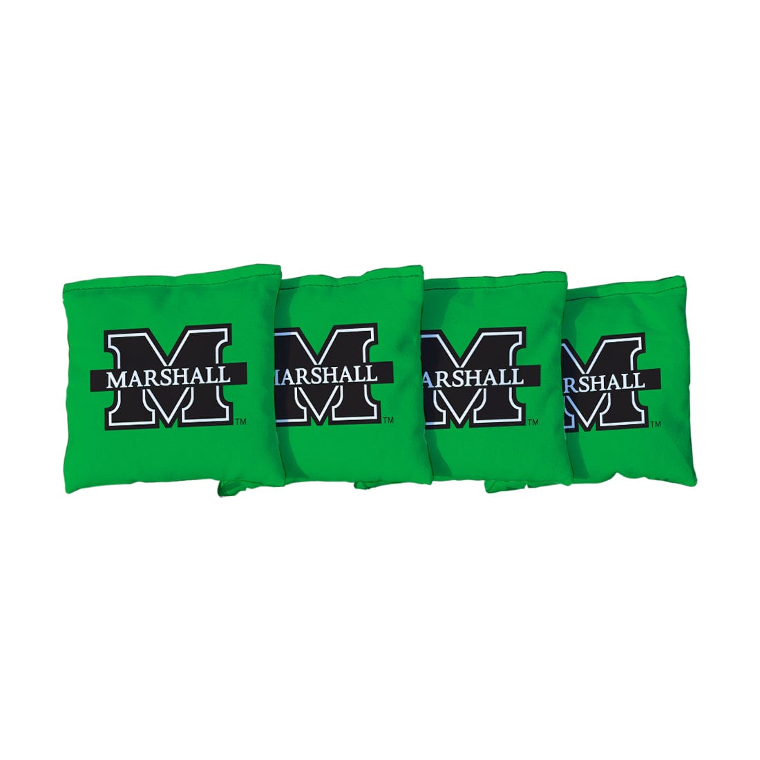 Marshall Thundering Herd Green Cornhole Bags