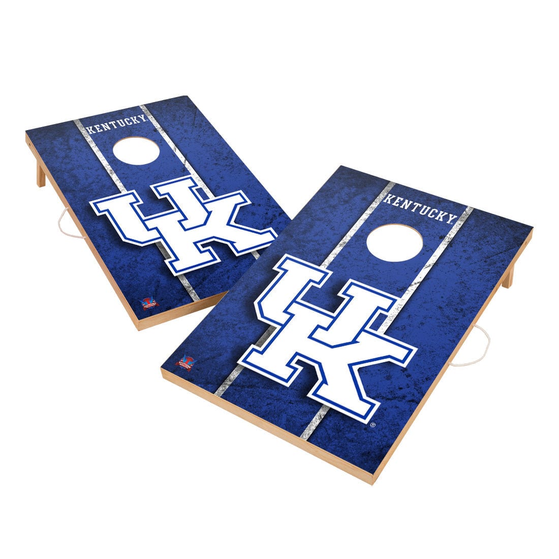 Vintage Kentucky Wildcats Solid Wood 2x3 Cornhole Set