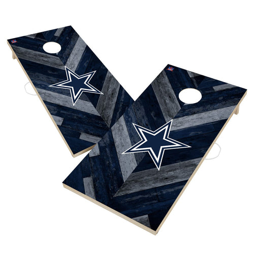 Dallas Cowboys Field Cornhole Boards