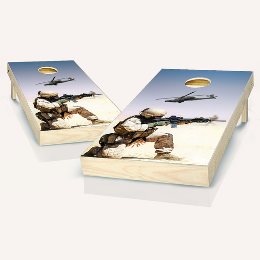 Desert Warfare Cornhole Boards