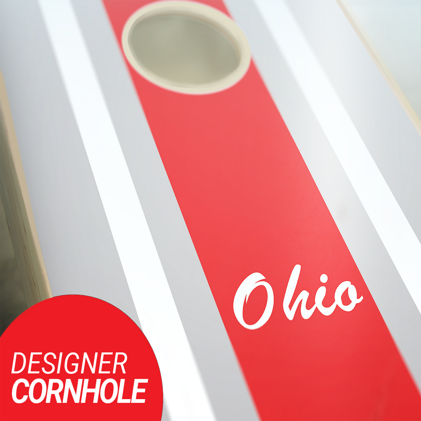 Ohio Stripe board close up