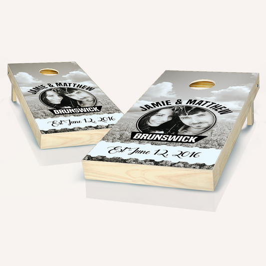 Southern Statement Wedding Cornhole Boards