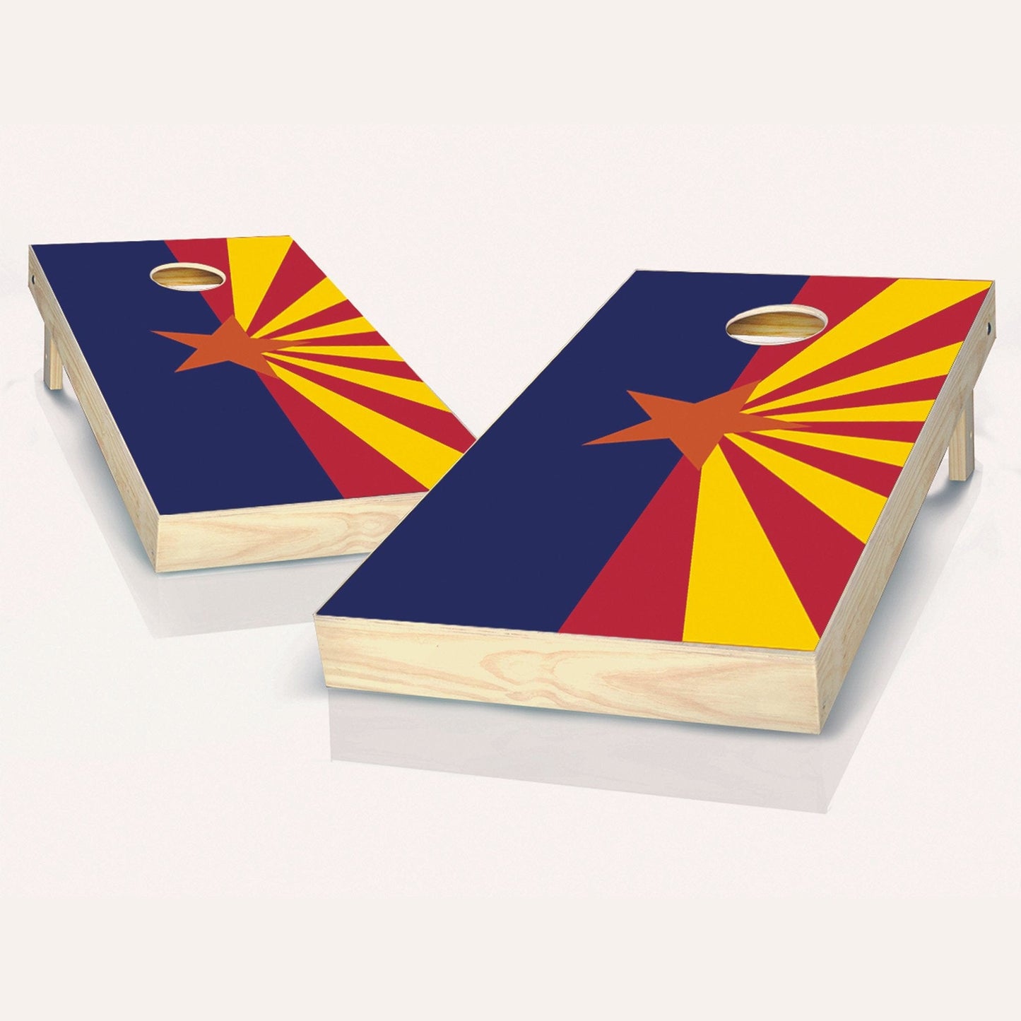 Arizona Flag Cornhole Boards