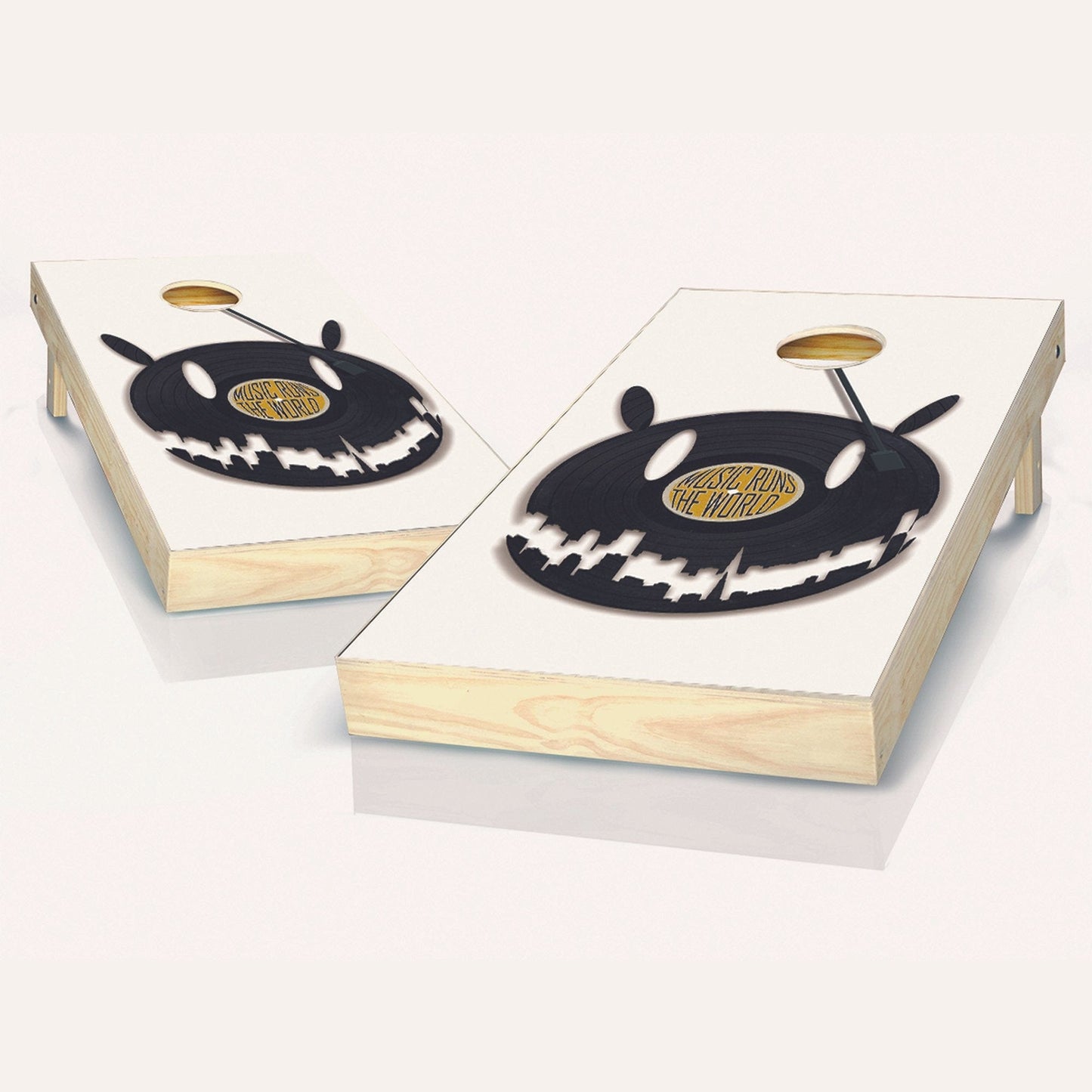 Music World Cornhole Boards