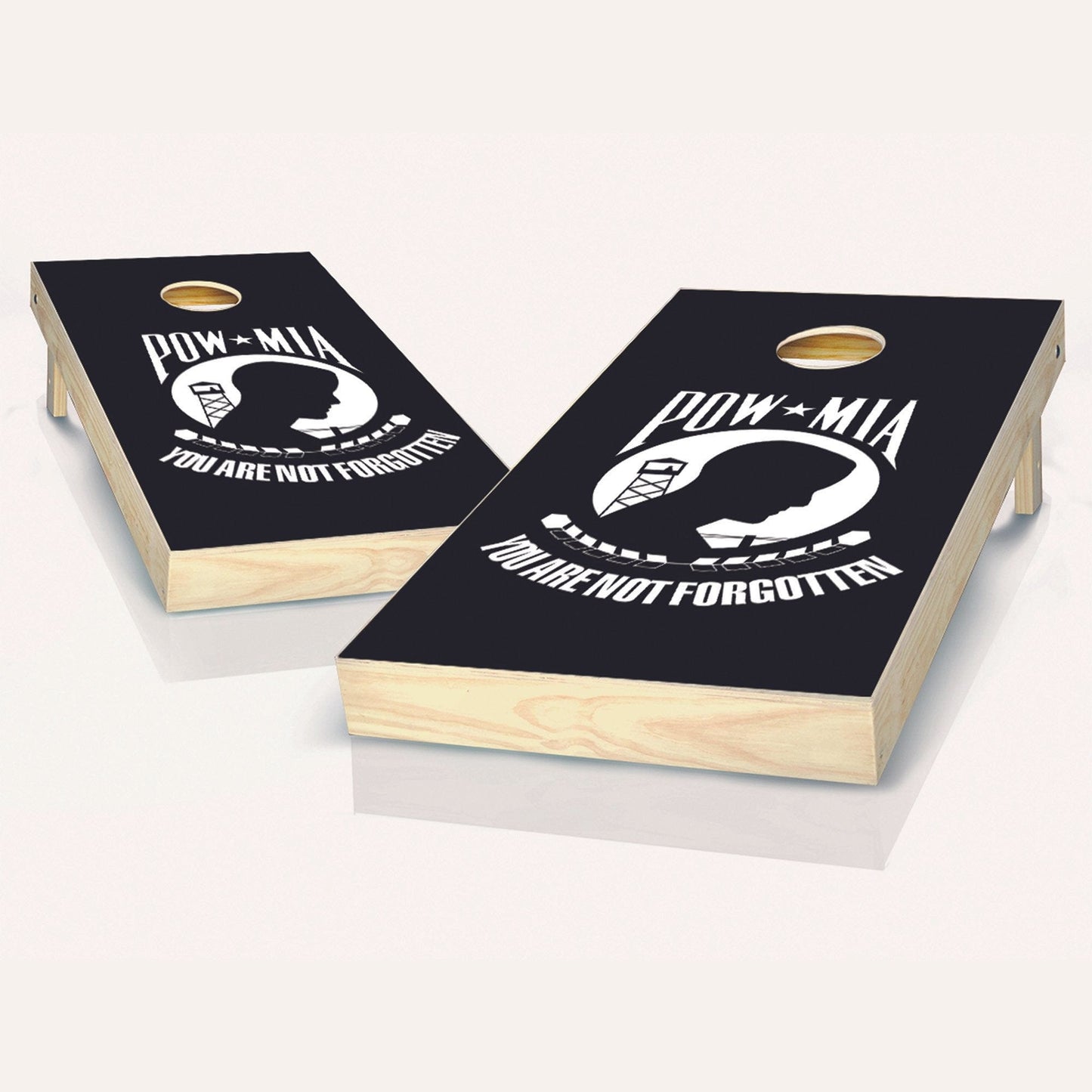 POW MIA Cornhole Boards