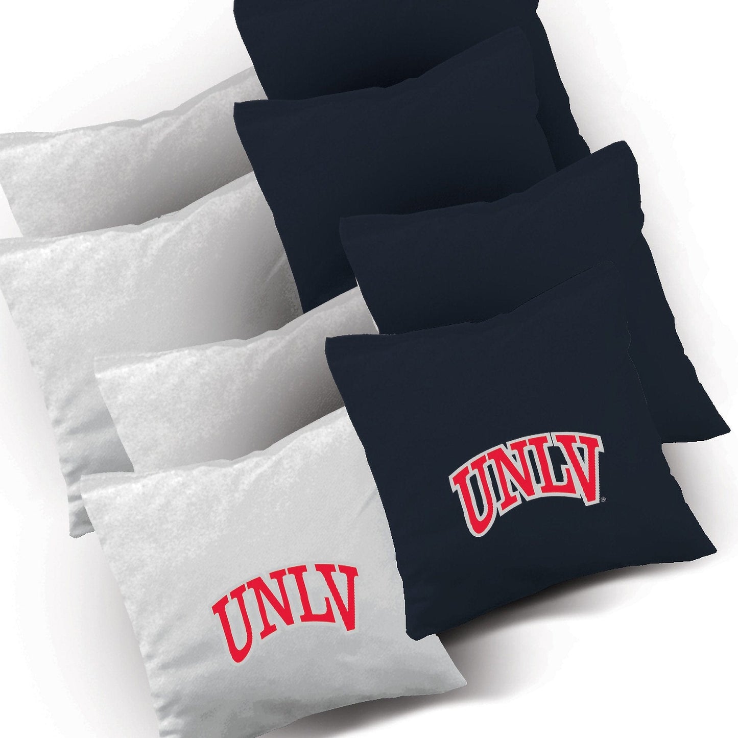 UNLV Smoke team logo corn hole bags