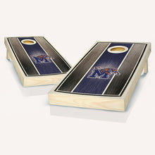 Memphis Tigers Stained Striped Cornhole Boards
