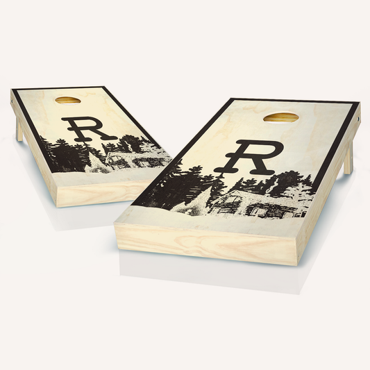 Roughneck Ebony Wedding Cornhole Boards