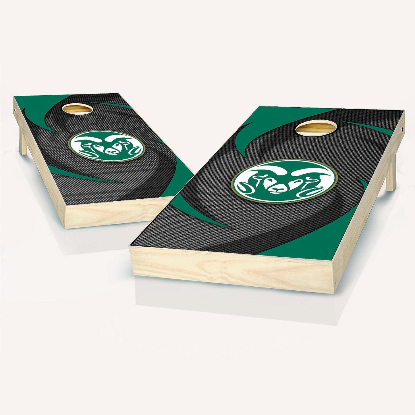 Colorado State Swoosh Cornhole Boards