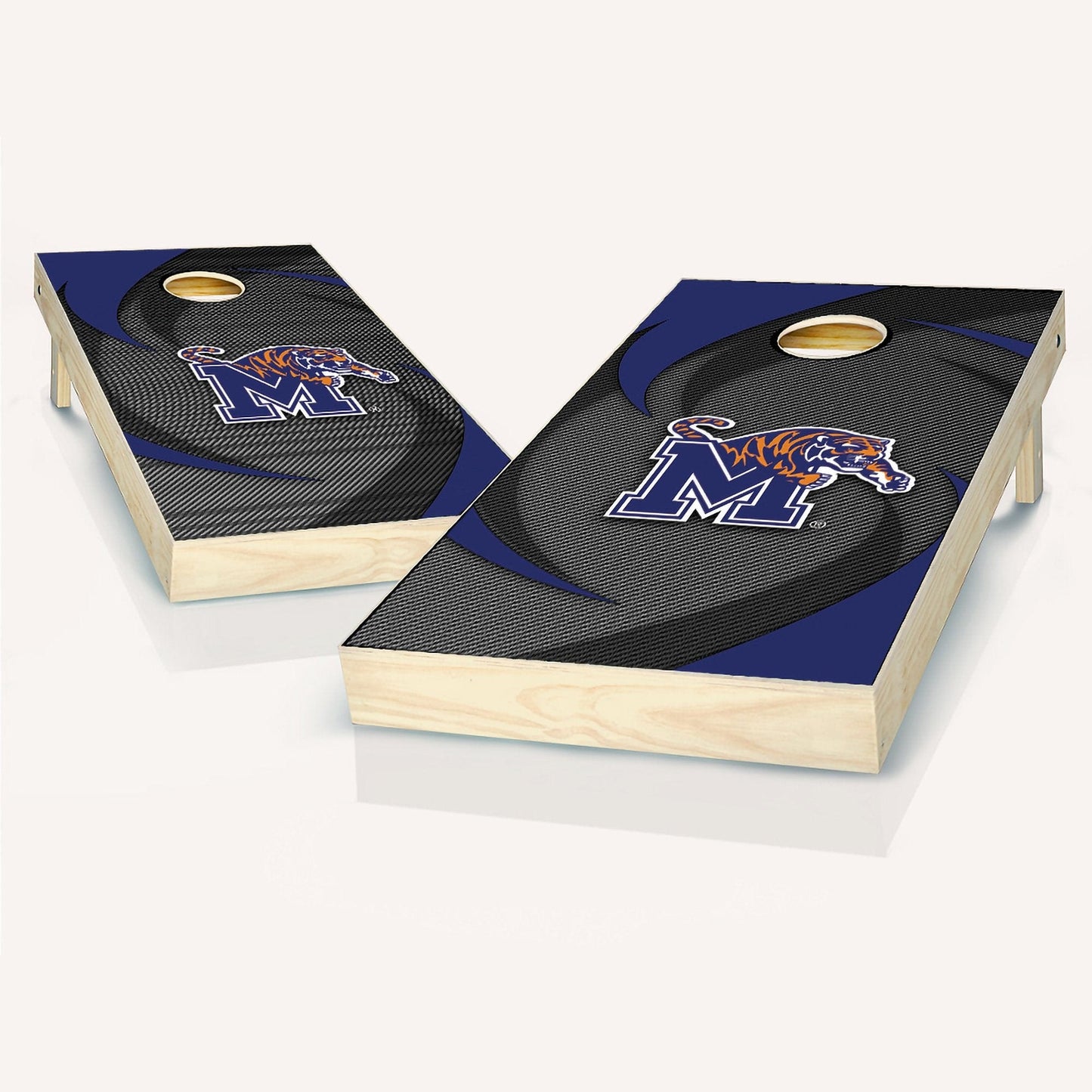 Memphis Tigers Swoosh Cornhole Boards