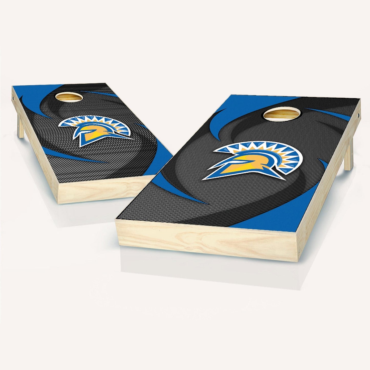 San Jose State Swoosh Cornhole Boards