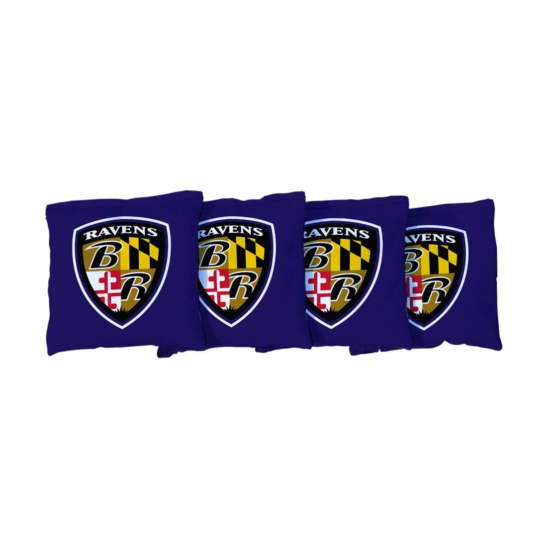 Baltimore Ravens NFL Football Purple Cornhole Bags