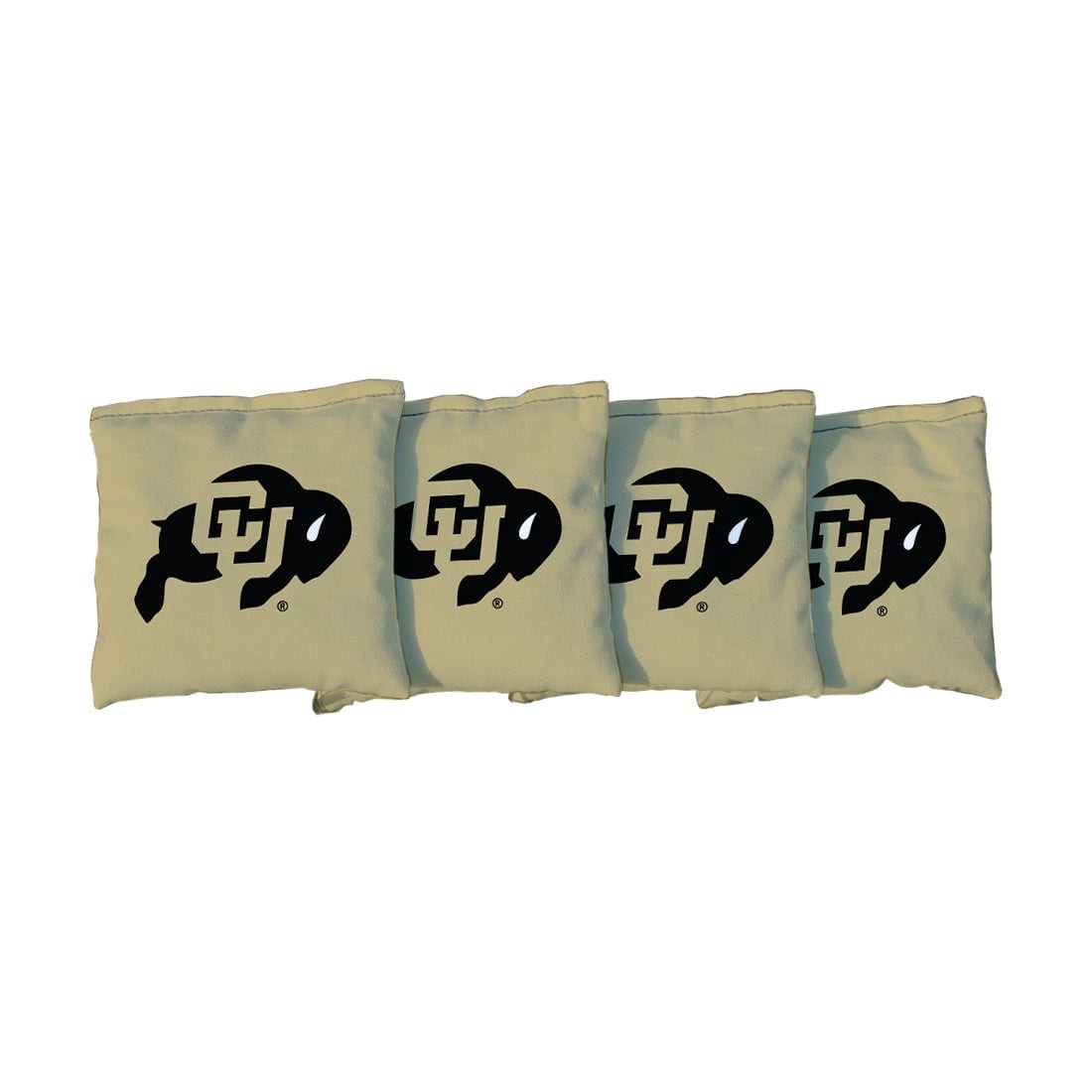 Colorado Buffaloes Gold Cornhole Bags