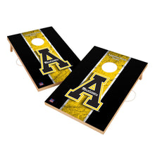 Vintage Appalachian State Mountaineers Solid Wood 2x3 Cornhole Set
