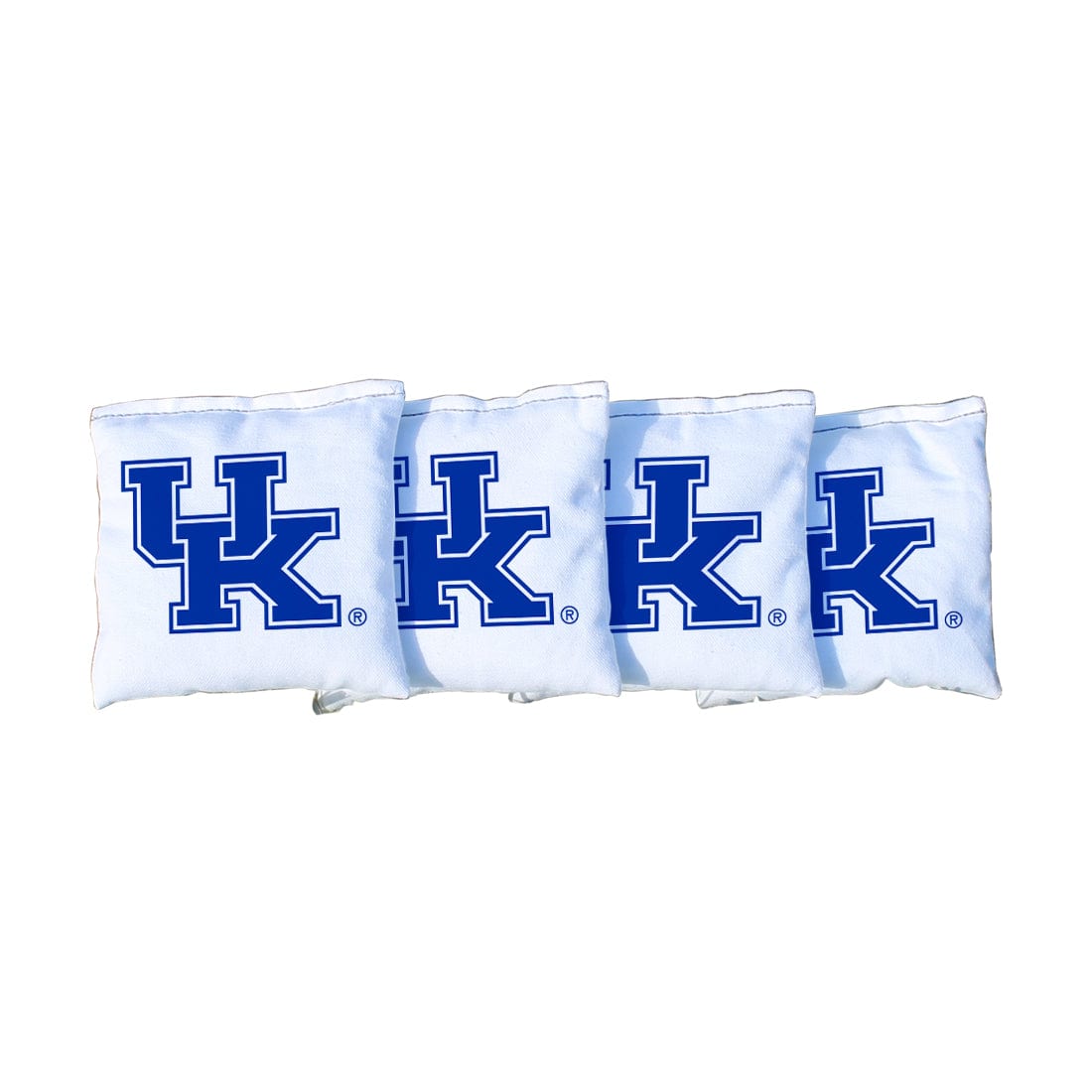 Kentucky UK Wildcats White Cornhole Bags