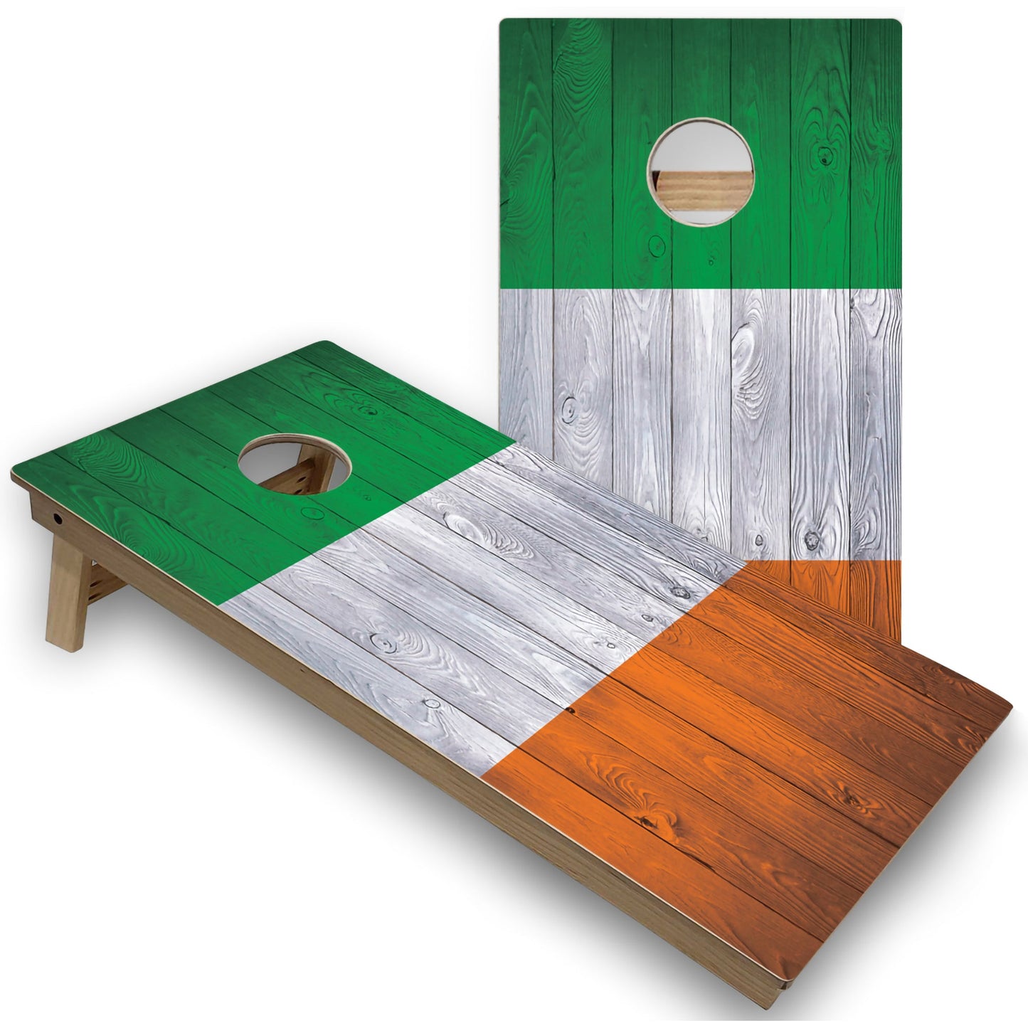 Ireland Flag Cornhole Boards