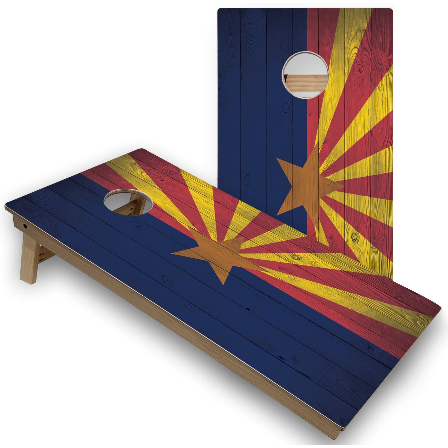 Arizona Flag Cornhole Boards