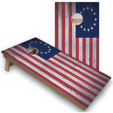 American Flag Stars All-Weather Cornhole Set
