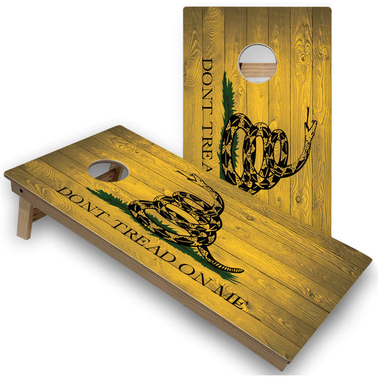 Gadsden Flag Cornhole Boards