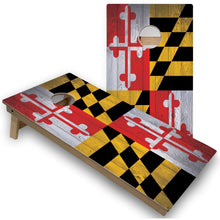 Maryland Flag All-Weather Cornhole Set V3
