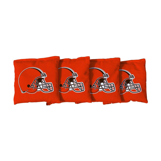 Cleveland Browns NFL Football Orange Cornhole Bags