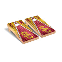 Southern California USC Trojans Cornhole Board Set - Triangle Weathered Version
