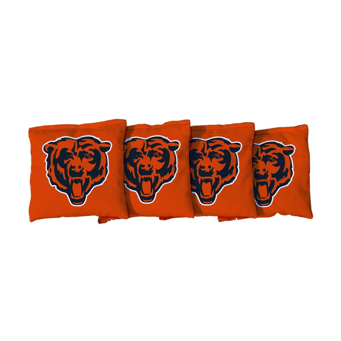 Chicago Bears NFL Football Orange Cornhole Bags