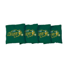 North Dakota State Green Cornhole Bags
