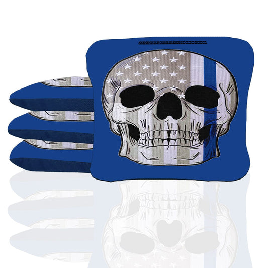 Blue Line Reaper Stick & Slide Cornhole Bags