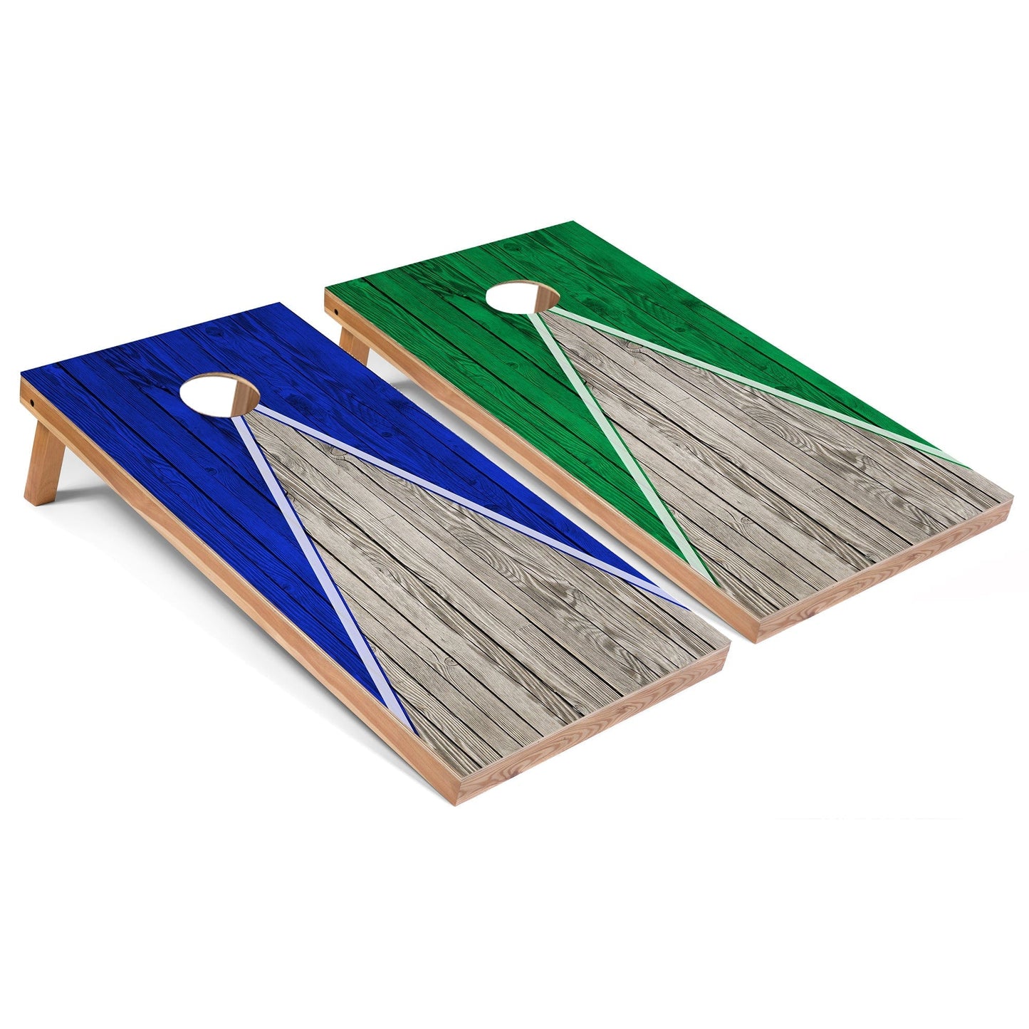 Royal and Kelly Pyramid All-Weather Cornhole Set