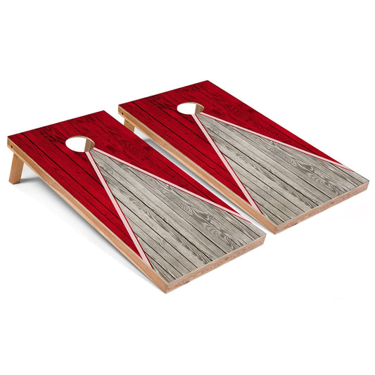 Red Pyramid All-Weather Cornhole Set