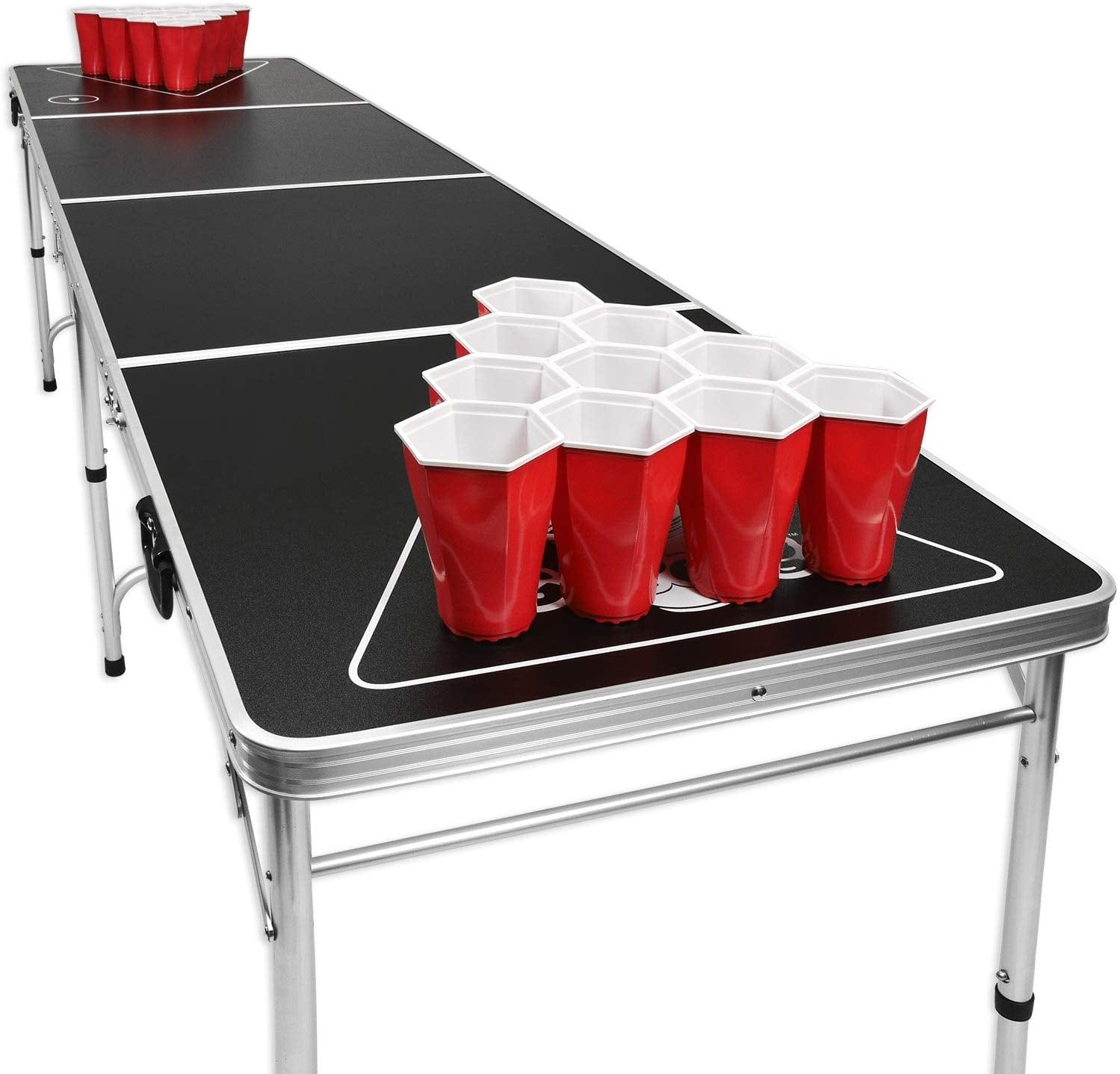 Black Beer Pong Table – Skip's Garage