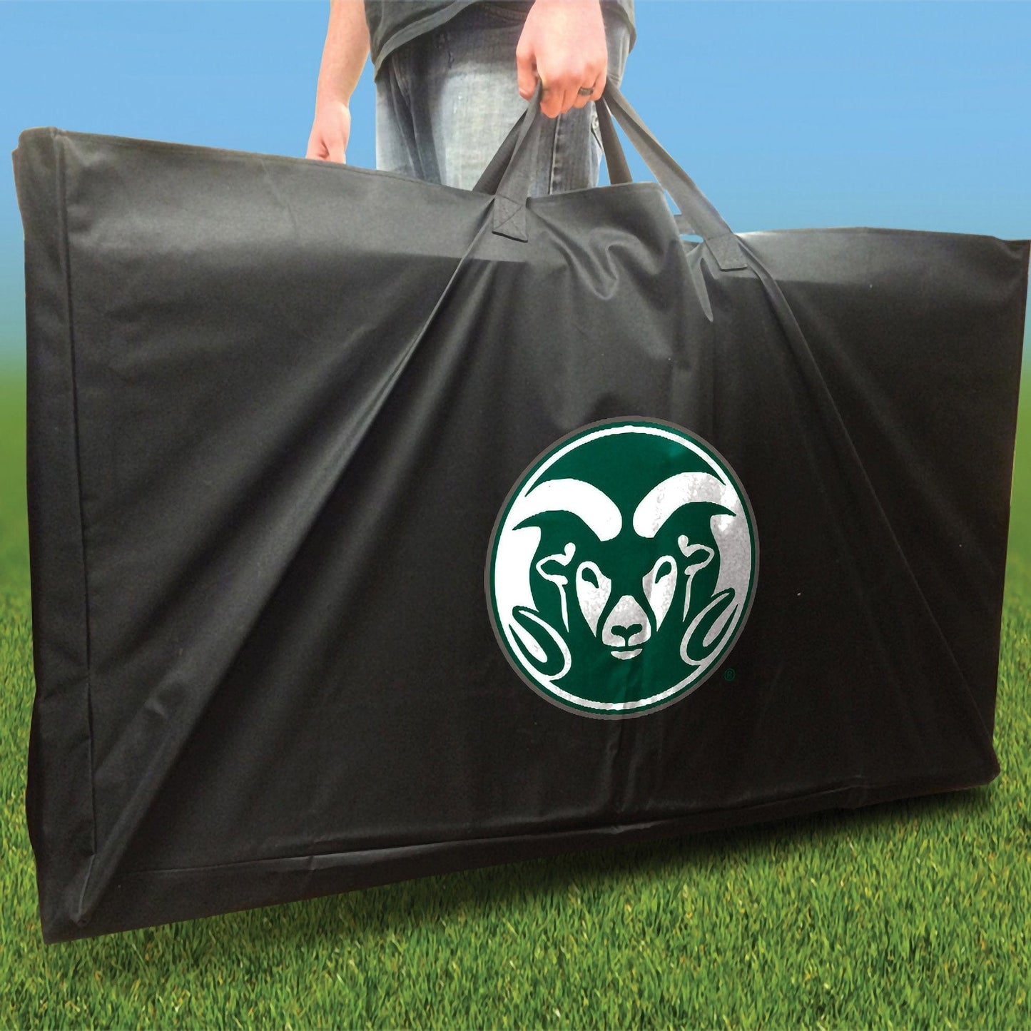 Colorado State Swoosh team logo carrying case