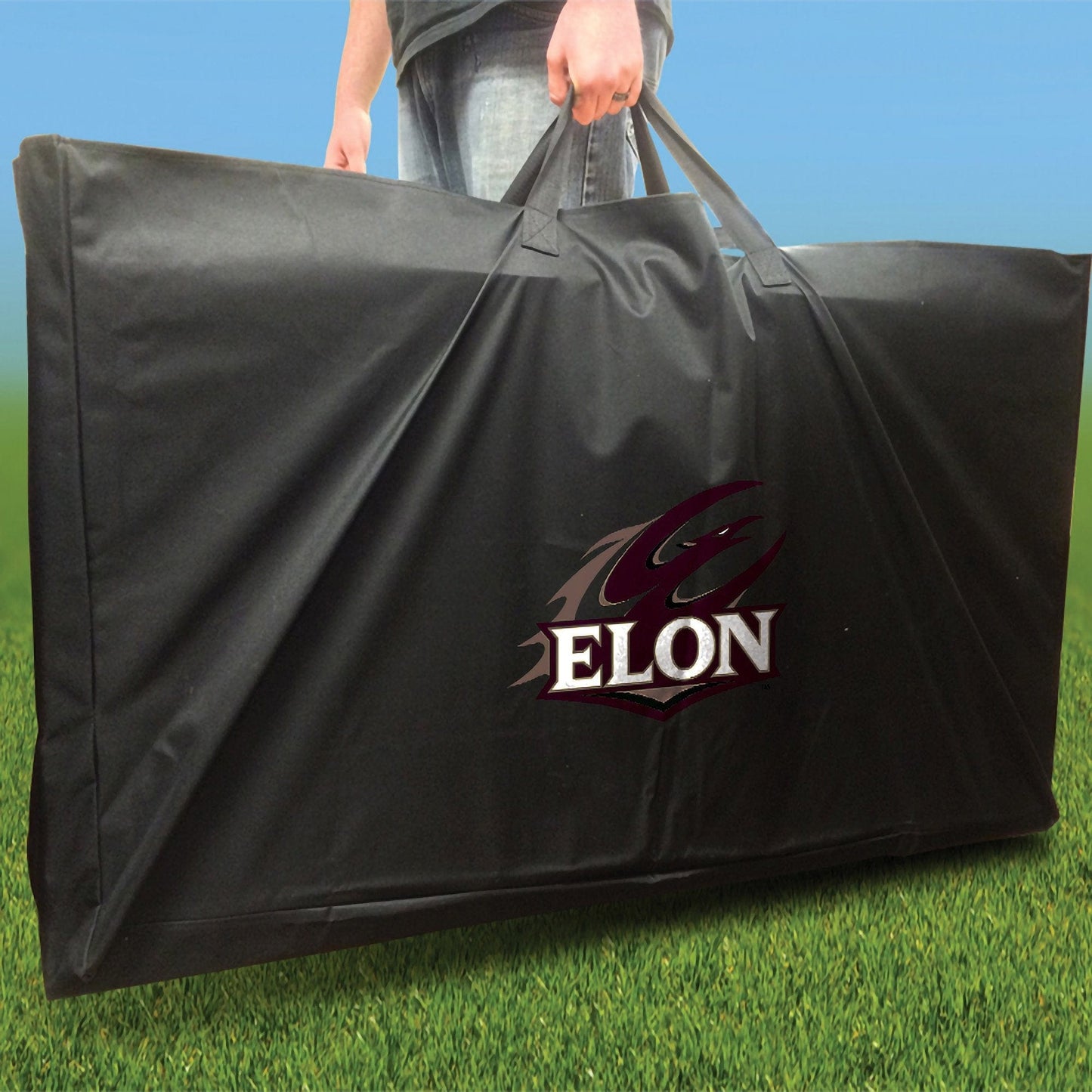 Elon Striped team logo carry case