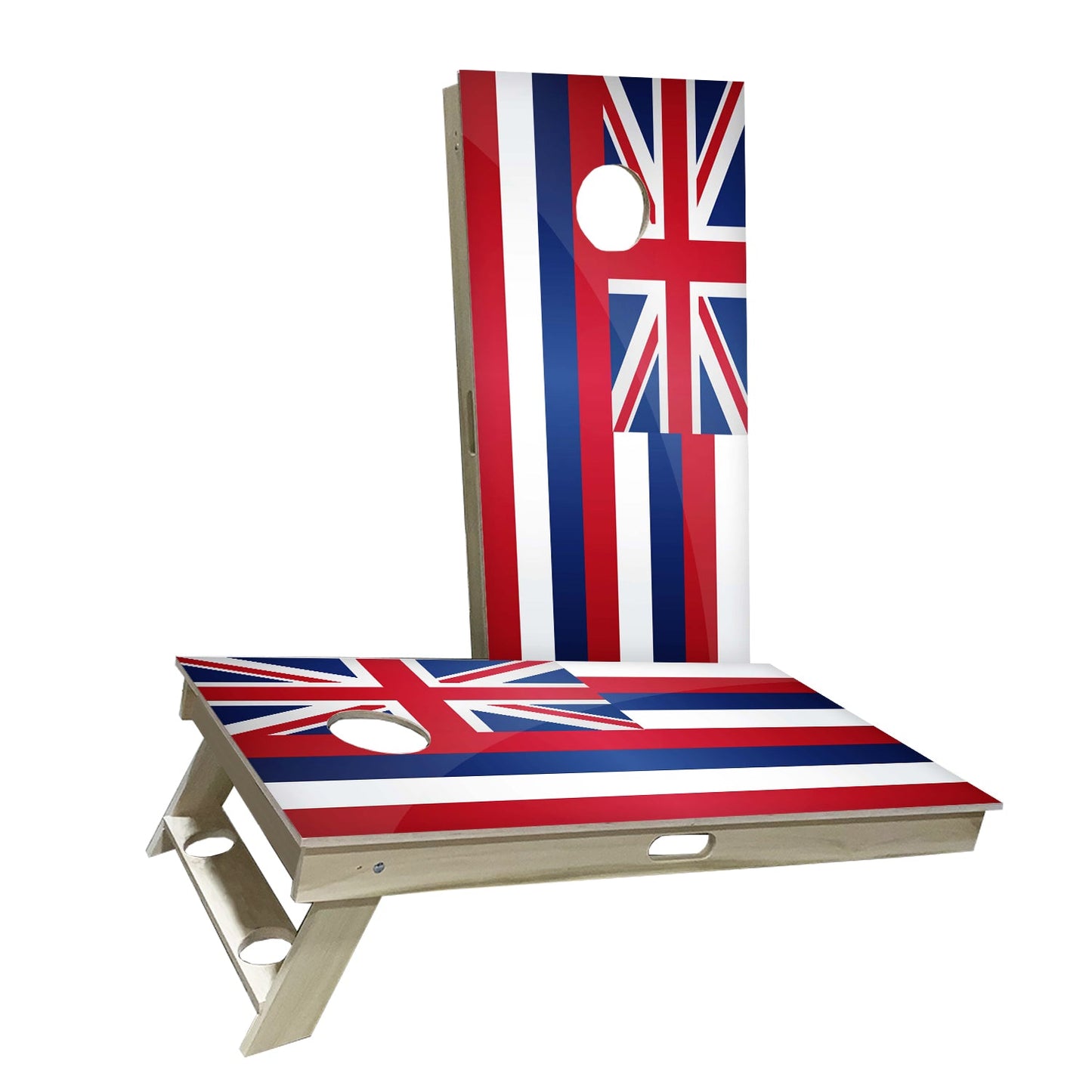 Hawaii Flag Cornhole Boards